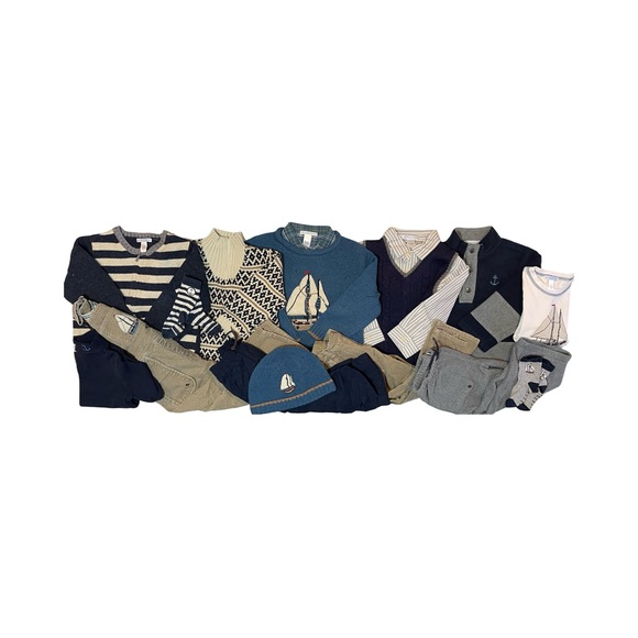 Janie and Jack Seafaring Style Sweater 3T - Picture 4 of 4